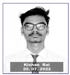 kishan RAI 1ST RANKER